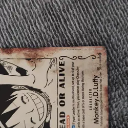 Monkey.D.Luffy (118) (Wanted Poster) OP13-118 Carrying On His Will Foil - Image 5