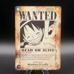 Monkey.D.Luffy (118) (Wanted Poster) OP13-118 Carrying On His Will Foil - Image 1