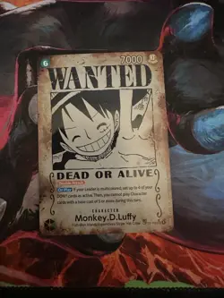 Monkey.D.Luffy (118) (Wanted Poster) OP13-118 Carrying On His Will Foil - Image 1