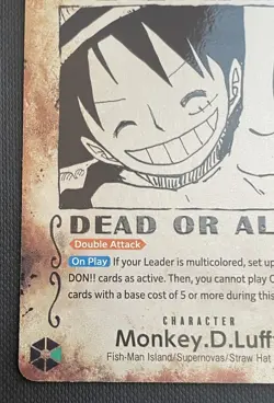 Monkey.D.Luffy (118) (Wanted Poster) OP13-118 Carrying On His Will Foil🏴‍☠ - Image 3