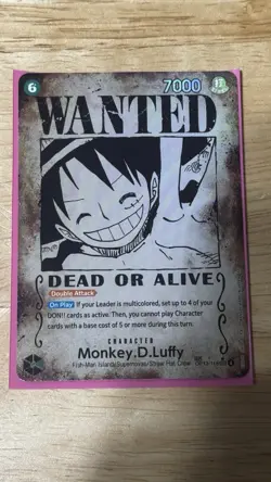 Monkey.D.Luffy (118) (Wanted Poster) OP13-118 Carrying On His Will Foil - Image 1