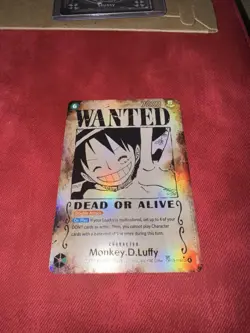 Monkey.D.Luffy (118) (Wanted Poster) OP13-118 Carrying On His Will Foil - Image 1