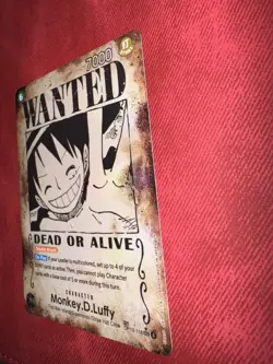 Monkey.D.Luffy (118) (Wanted Poster) OP13-118 Carrying On His Will Foil - Image 3