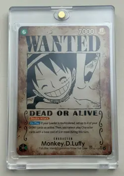 Monkey.D.Luffy (118) (Wanted Poster) OP13-118 Carrying On His Will Foil - Image 1