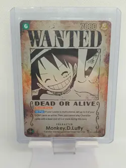 Monkey.D.Luffy (118) (Wanted Poster) OP13-118 Carrying On His Will Foil - Image 1