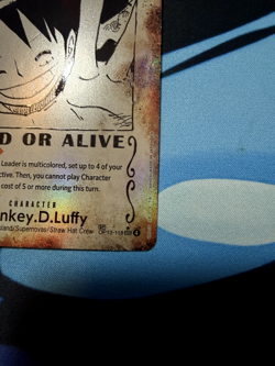 Monkey.D.Luffy (118) (Wanted Poster) OP13-118 Carrying On His Will Foil - Image 5