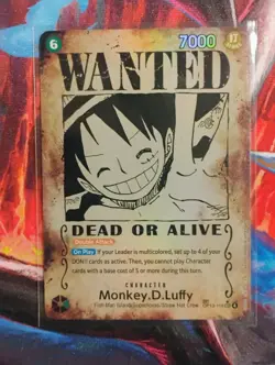 Monkey.D.Luffy (118) (Wanted Poster) OP13-118 Carrying On His Will Foil - Image 1