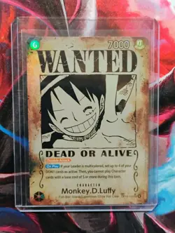 Monkey.D.Luffy (118) (Wanted Poster) OP13-118 Carrying On His Will Foil - Image 4