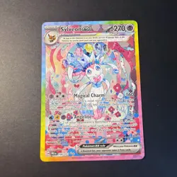 Pokemon TCG Prismatic Evolution - Sylveon EX 156/131 SIR Possible PSA 10 - Image 2