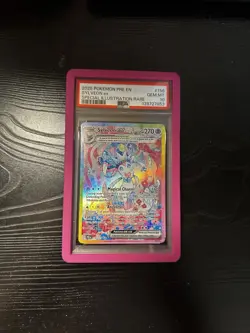 Pokemon Prismatic Evolutions Sylveon EX Sir 156/131 PSA 10 Gem Mint - Image 1