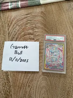 Pokemon Prismatic Evolutions Sylveon EX Sir 156/131 PSA 10 Gem Mint - Image 1