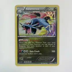 Pokemon Salamence 64/101 Plasma Blast 2013 Holo Card LP - Image 1