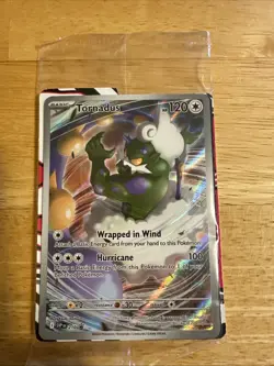 Tornadus 210 Sv: Scarlet & Violet Promo Cards Holo (Sealed) - Image 1
