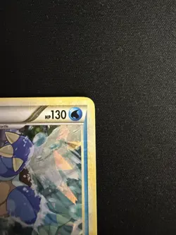 Pokemon TCG Blastoise 13/95 HGSS Unleashed Cracked Ice Holo Card - Image 4