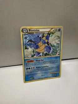Blastoise 13/95 Regular Non Holo Rare - HGSS Unleashed - Pokemon TCG - HP - Image 3