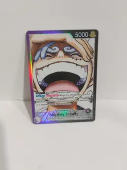 One Piece CCG Monkey.D.Luffy OP09-061 Alternative Art Leader Parallel English - Image 1