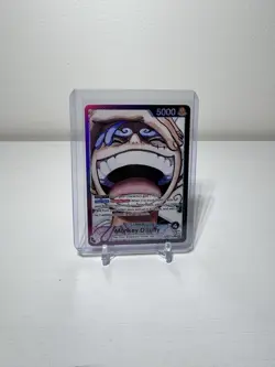 Monkey D Luffy Op09-061 Alt Art Leader Parallel English NM One Piece CCG - Image 1