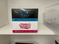 Pokemon Center Black Bolt and White Flare ETB Elite Trainer Box Set of 2 Sealed - Image 3