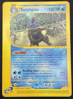Pokemon TCG Feraligatr Expedition Card 47/165 Non Holo LP - Image 1