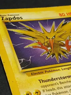 Pokemon Zapdos 30/62 Non Holo Fossil Unlimited - Image 2