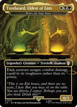 MTG Doran, the Siege Tower (Treebeard, Eldest of Ents) - The Lord of the Rings - Image 1