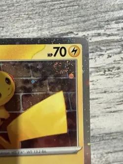 Pokemon Pikachu Temporal Forces 051/162 Cosmo Holo Card, Near Mint Condition - Image 3