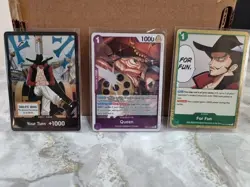 One Piece TCG OP14 032 Don Card and for Fun Event Card 3 Card Set English NM - Image 1