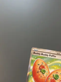 Pokemon TCG Mega Evolution Base Set: Buddy-Buddy Poffin 167/132 Ultra Rare - NM - Image 2