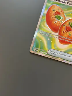 Pokemon TCG Mega Evolution Base Set: Buddy-Buddy Poffin 167/132 Ultra Rare - NM - Image 4