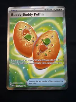 Buddy-Buddy Poffin 167/132 - Pokemon TCG Mega Evolution Ultra Rare NM - Image 1