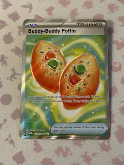 Buddy-Buddy Poffin 167/132 - Pokemon TCG Mega Evolution Ultra Rare NM - Image 1