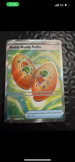 Buddy-Buddy Poffin 167/132 - Pokemon TCG Mega Evolution Ultra Rare NM - Image 1