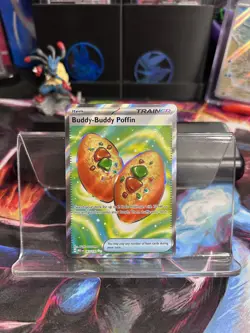 Buddy-Buddy Poffin 167/132 ME01: Mega Evolution POKEMON TCG ULTRA RARE - Image 1