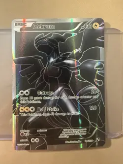 Zekrom 114/114 Black & White Base Full Art Holo Ultra Rare Pokemon Card LP/nm - Image 1