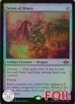 MTG Scion of Draco (234) | NM Foil | Modern Horizons 2 {MH2} - Image 1