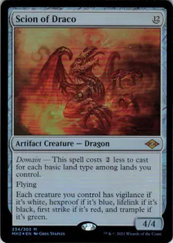MTG Scion of Draco (234) | NM Foil | Modern Horizons 2 {MH2} - Image 2