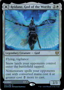 MTG Reidane, God of the Worthy (21) | NM Foil | Kaldheim {KHM} - Image 2