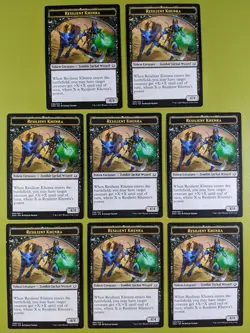 8 Resilient Khenra Token Hour of Devastation Magic the Gathering MTG 8 - Image 1