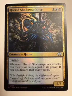 MTG MODERN HORIZONS 3/ UNCOMMON/ FOIL/ HORRID SHADOWSPINNER/#0188/ NM /MH3 - Image 1