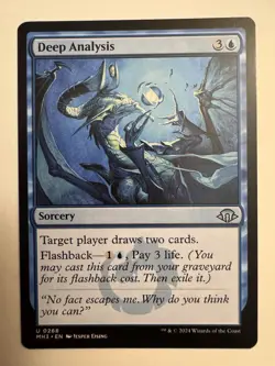Deep Analysis - 268 - MH3 - NM - MTG Magic the Gathering - Image 1