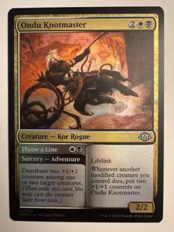 Ondu Knotmaster FOIL - Modern Horizons 3 (MH3) - (Near Mint NM) - Image 1