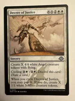 Decree of Justice (263) Modern Horizons 3 MH3 MTG Magic - Image 1
