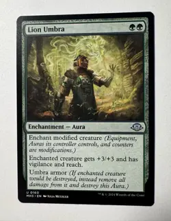 Lion Umbra #160 MTG Modern Horizons 3 NM X1 MH3 - Image 1