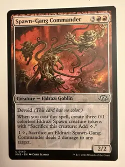 Spawn-Gang Commander (140) Modern Horizons 3 MH3 MTG Magic - Image 1