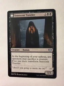 MTG Magic the Gathering Innocent Traveler (294/561) Innistrad Crimson Vow NM - Image 1