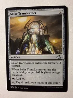 Solar Transformer (211) Modern Horizons 3 MH3 MTG Magic - Image 1
