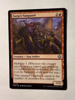 Zurgo's Vanguard (133) Tarkir: Dragonstorm TDM MTG Magic - Image 1
