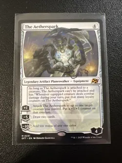 The Aetherspark - Aetherdrift - NM - PACK FRESH - MTG - Image 1