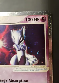 Pokemon Mewtwo EX 101/109 Ruby & Sapphire Ultra Rare Near MINT. - Image 5