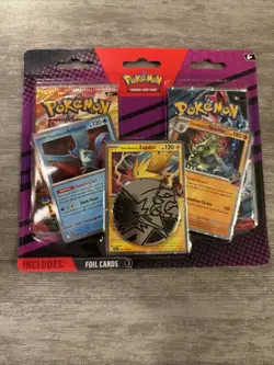POKEMON TCG BLISTER 2 Booster Packs 3 FOIL Articuno, Zapdos, Tyranitar 1x Sealed - Image 1